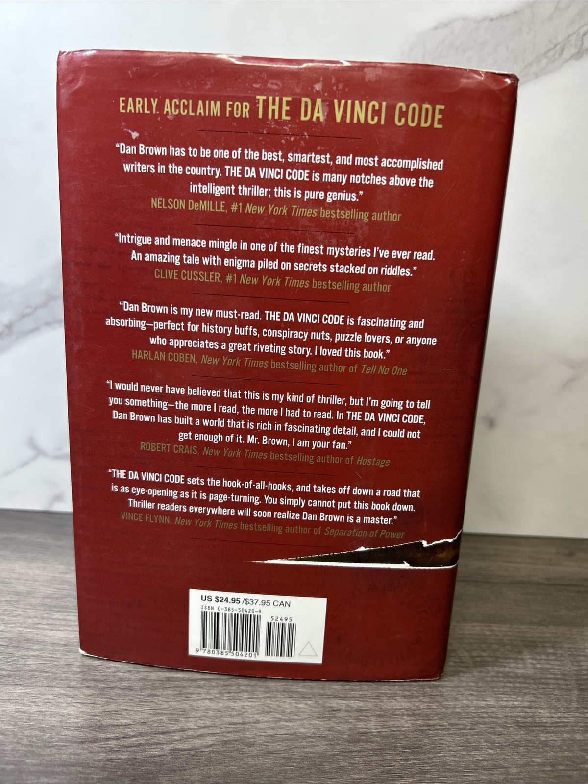 Robert Langdon Ser.: The Da Vinci Code : A Novel by Dan Brown (2003, Hardcover)
