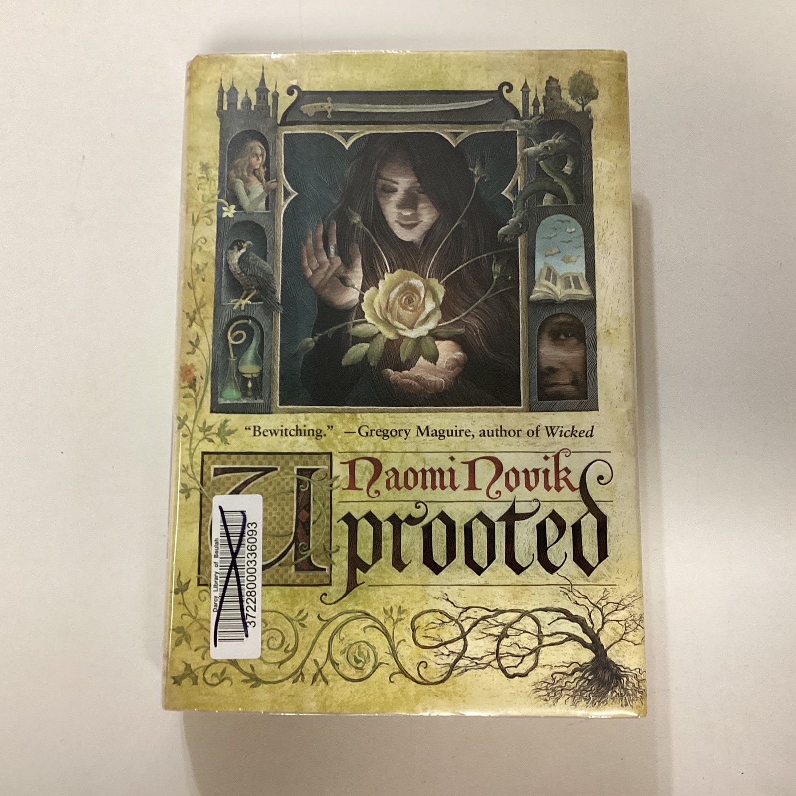 Uprooted – hardcover Novik, Naomi HC/DJ Ex. Library