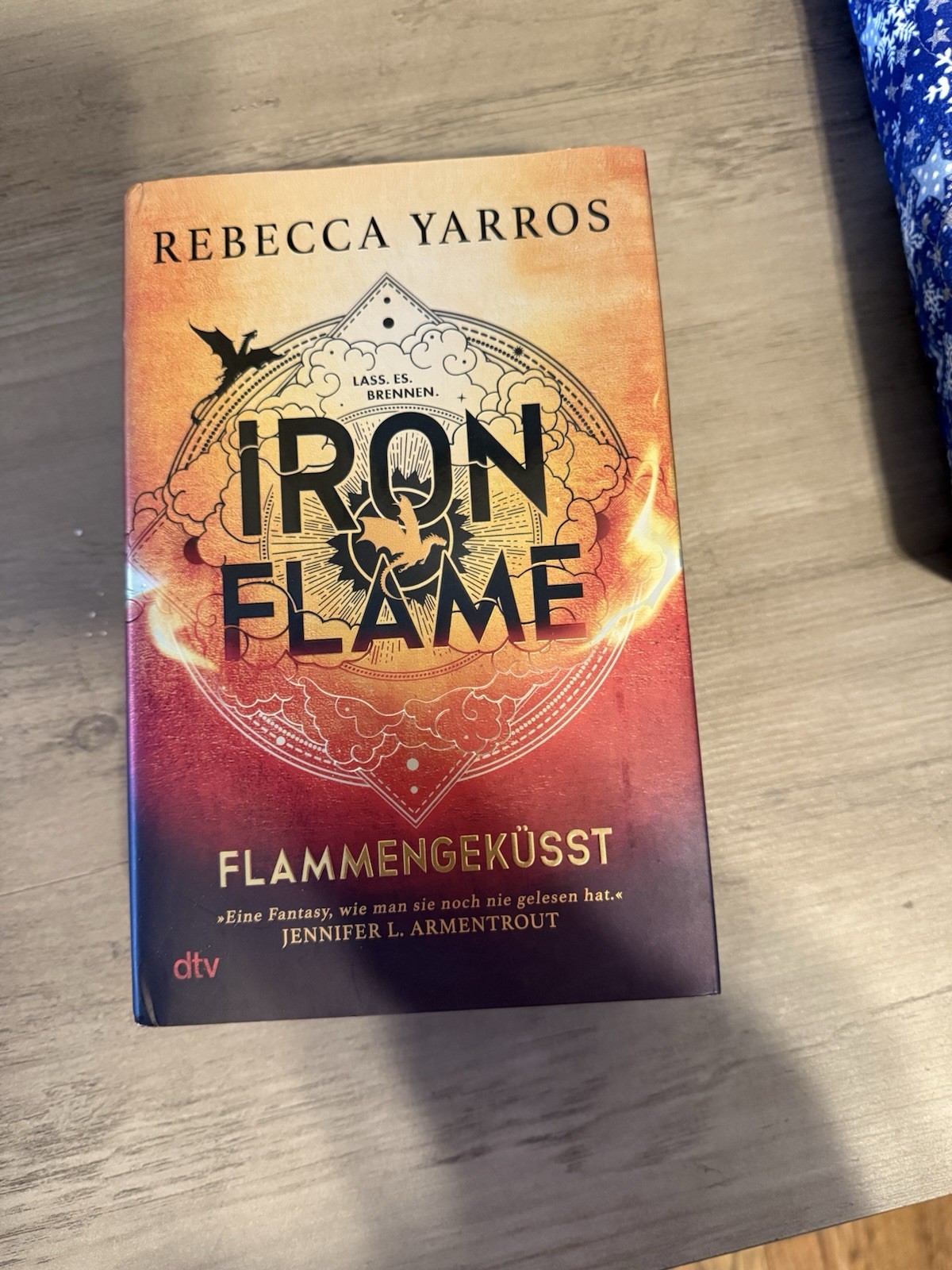 Rebecca Yarros Iron Flame Hardcover German Fantasy Novel dtv The Empyrean Ser.