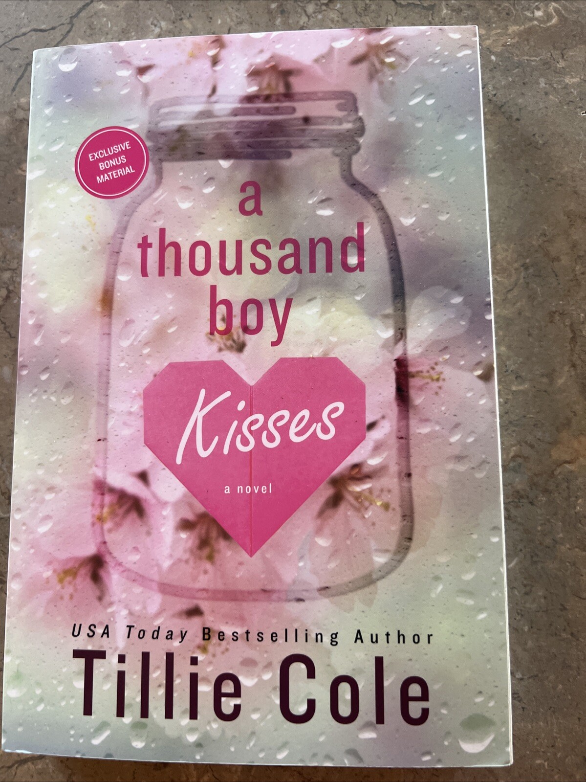 A Thousand Boy Kisses by Tillie Cole A Novel Paperback