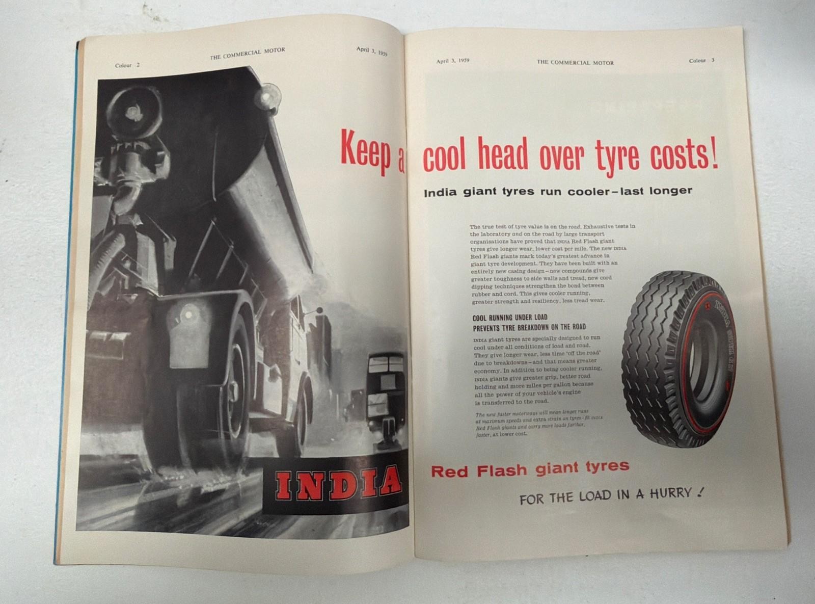 Commercial Motor Magazine 3 April 1959 Transport Equipment Thornycroft 94 Pages