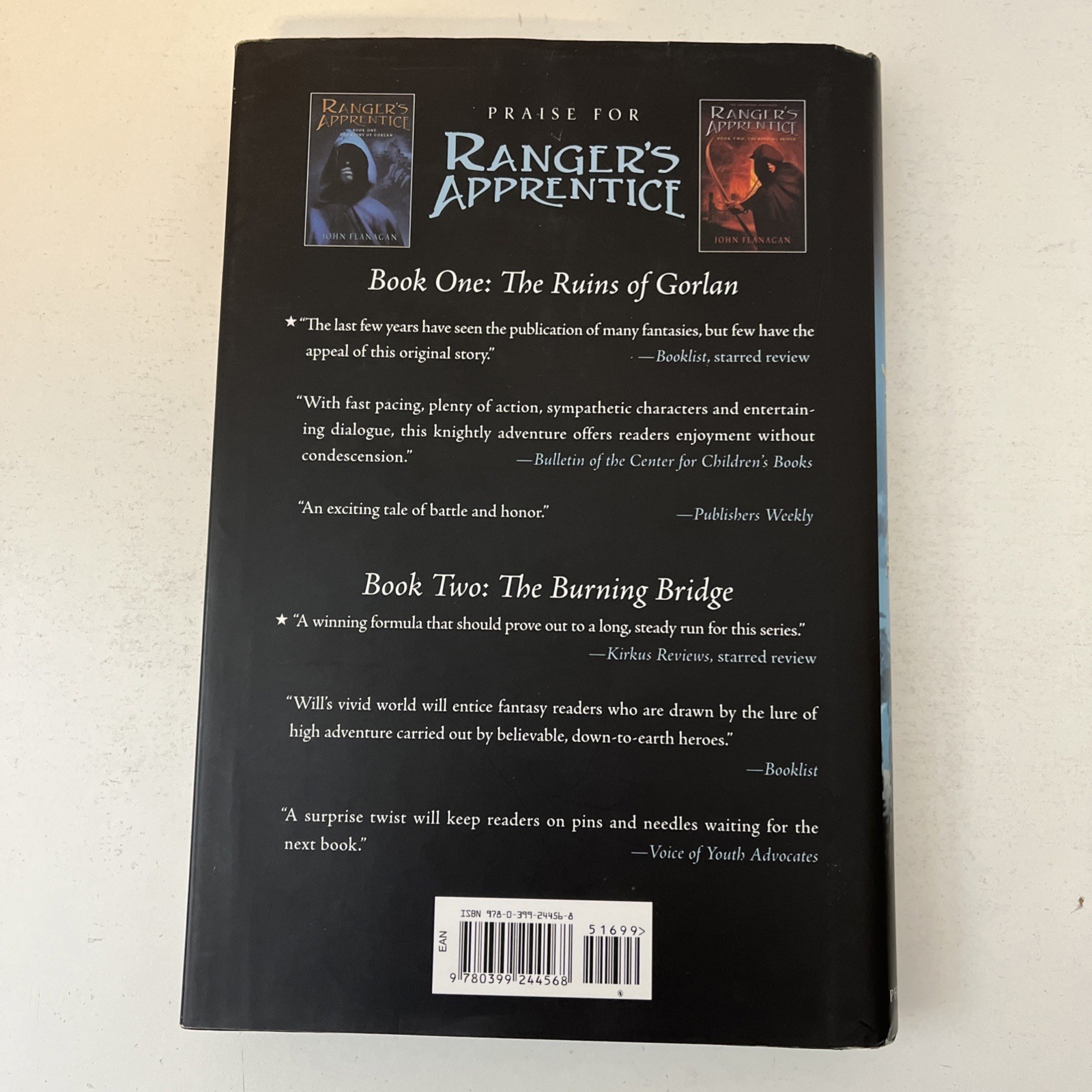 The Icebound Land Ranger’s Apprentice Bk 3 HC-John Flanagan First American Ed