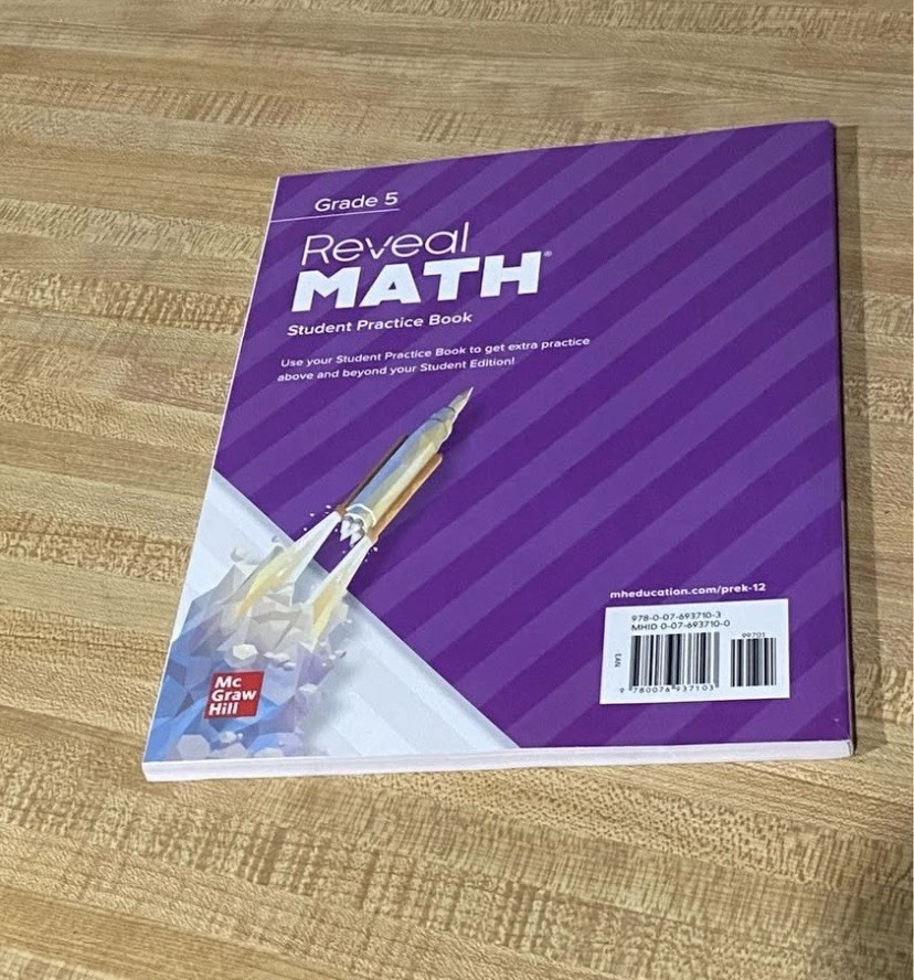 McGraw Hill—Reveal Math—Student Practice Book—Grade 5
