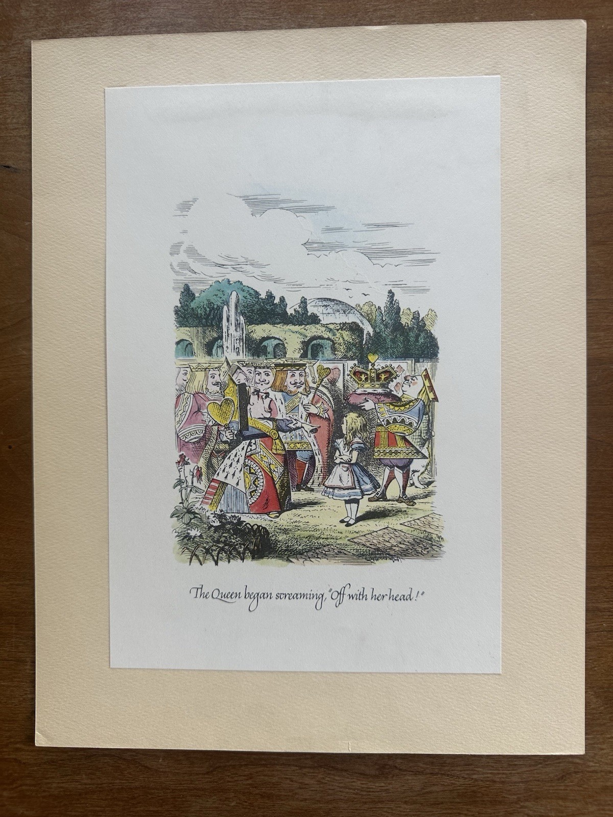 8 Vintage John Tenniel Alice In Wonderland Prints (8.5 x 11 Inches)