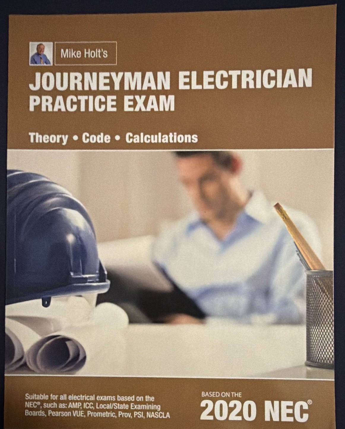 Mike Holt Journeyman Electrician Practice Exam Book 2020 NEC w/ Answer Key