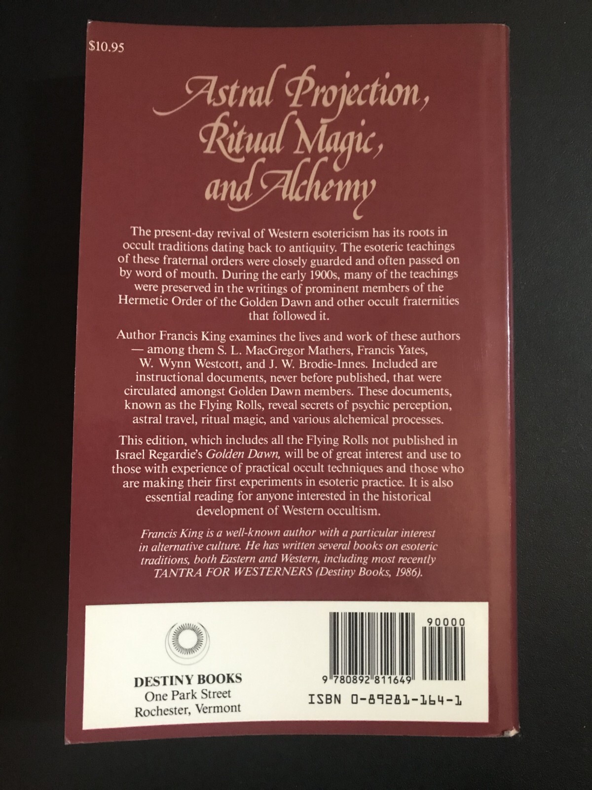 ASTRAL PROJECTION, RITUAL MAGIC, AND ALCHEMY by S.L. Macgregor Mathers