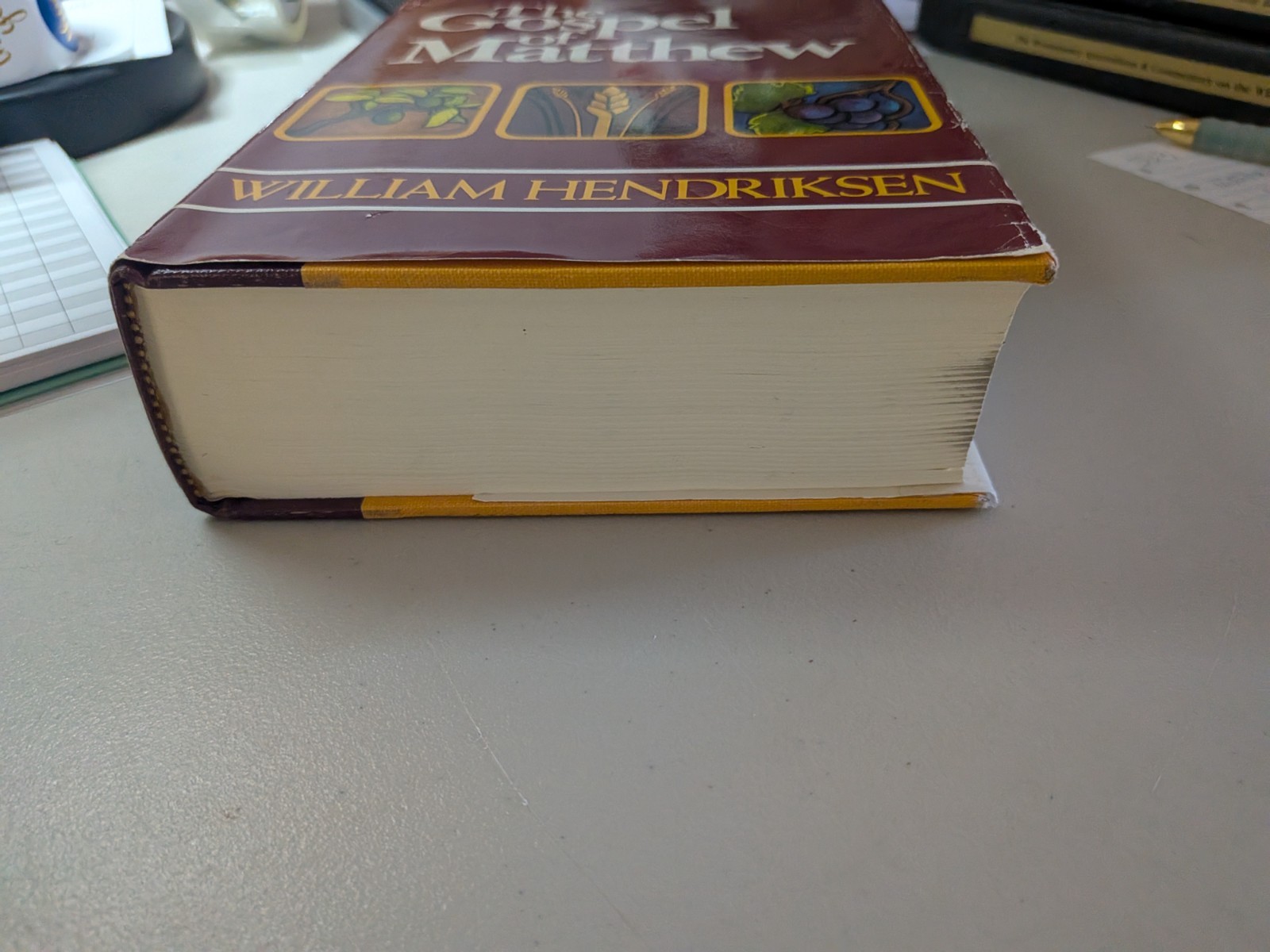 Gospel of Matthew Hendriksen (New Testament Commentary) Hardcover, DJ, Very Good