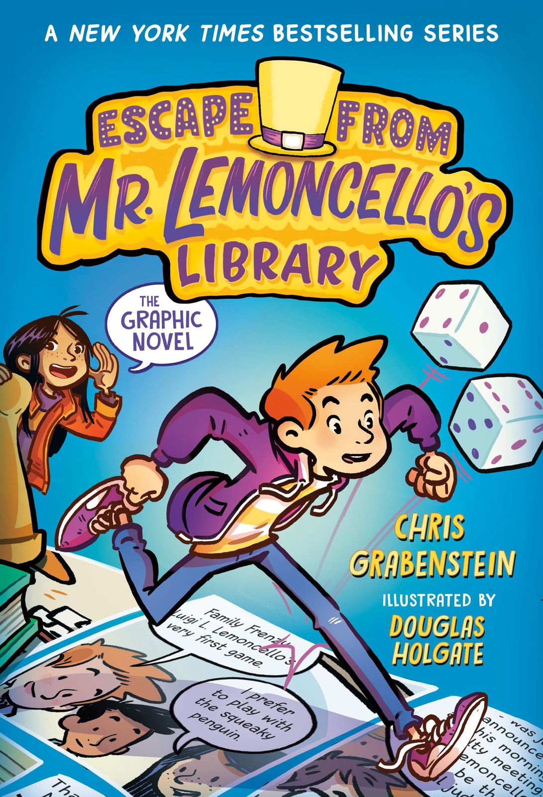Escape from Mr. Lemoncello’s Library: The Graphic Novel Grabenstein, Chris|H…