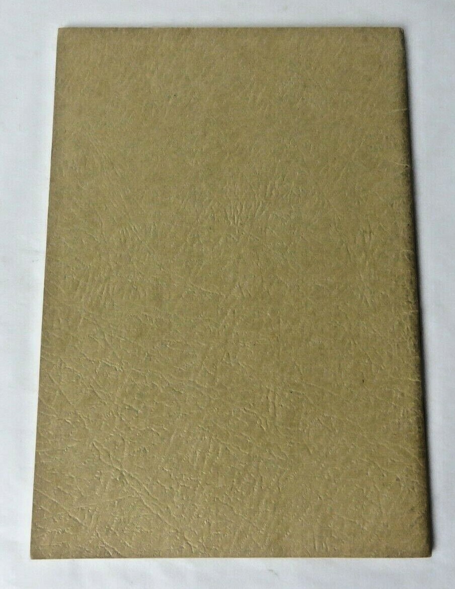 Vintage 1937 Teddy Barbour Diary Book Radio Host Personality 32 Pages #10955