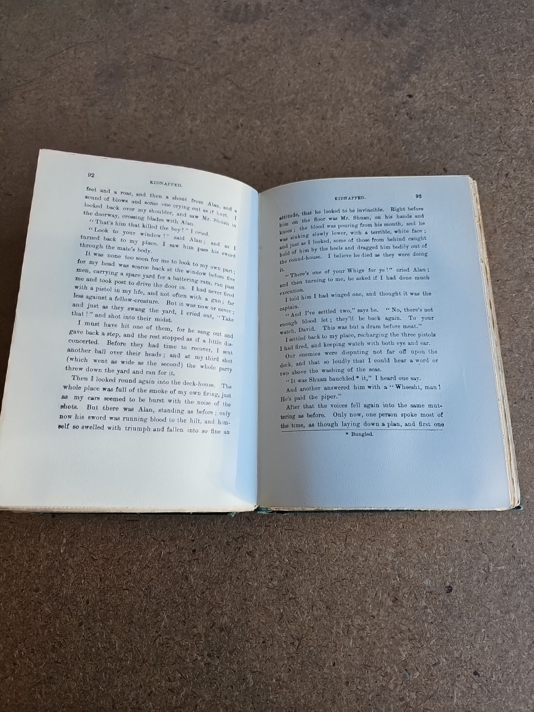 KIDNAPPED by Robert Louis Stevenson Charles Scribner’s Sons 1907 Rare Vintage