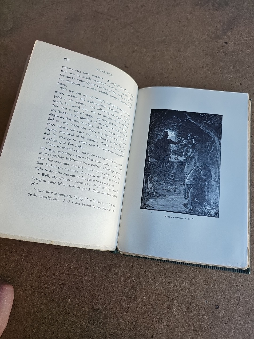 KIDNAPPED by Robert Louis Stevenson Charles Scribner’s Sons 1907 Rare Vintage