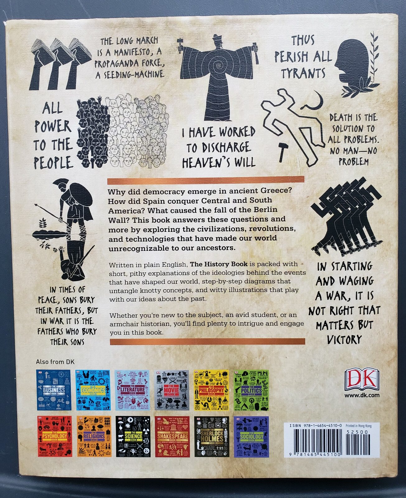 The History Book: Big Ideas Simply Explained by DK Hardcover Book