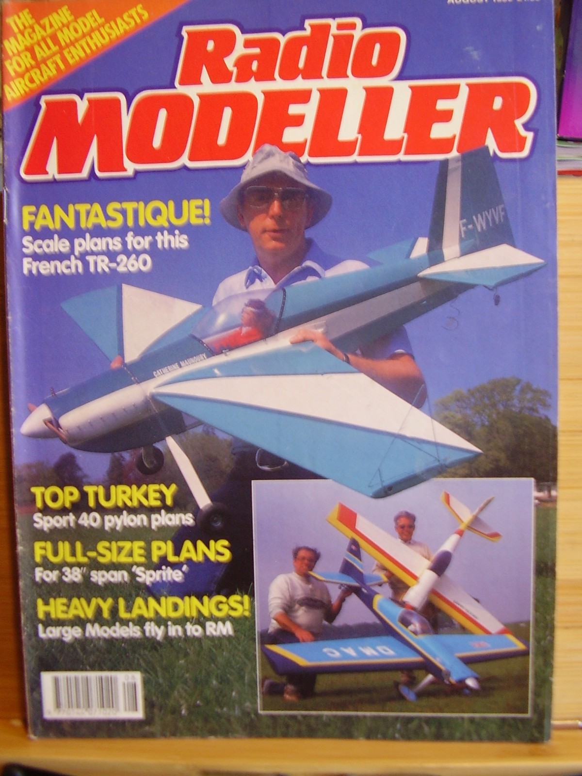 JOB LOT X 6 MODEL AIRCRAFT MAGS RADIO MODELLER 1986 TO 1992 WITH PLANS AS SHOWN