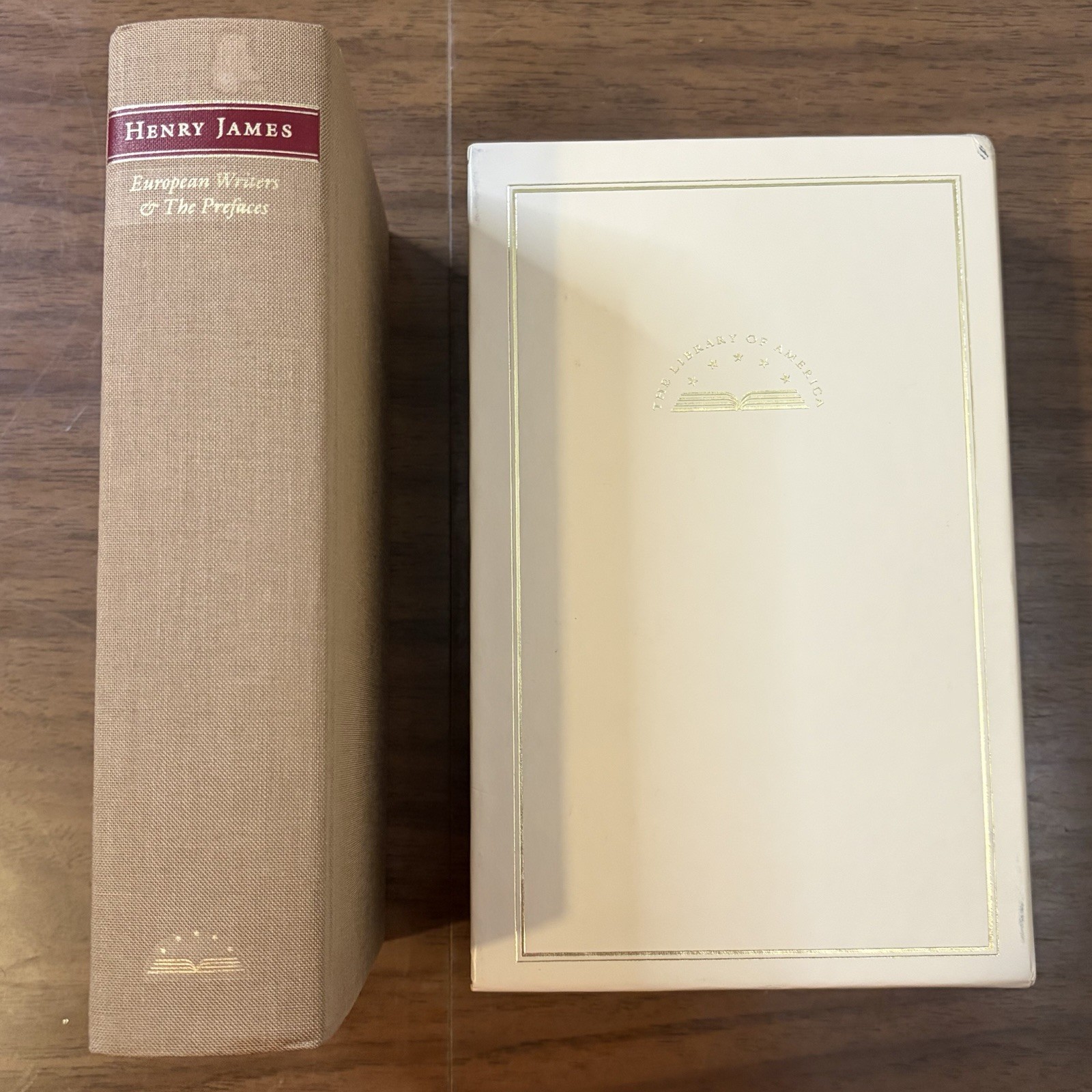 Library of America Henry James Set of 4 First Printing Hardcover Slipcase Books