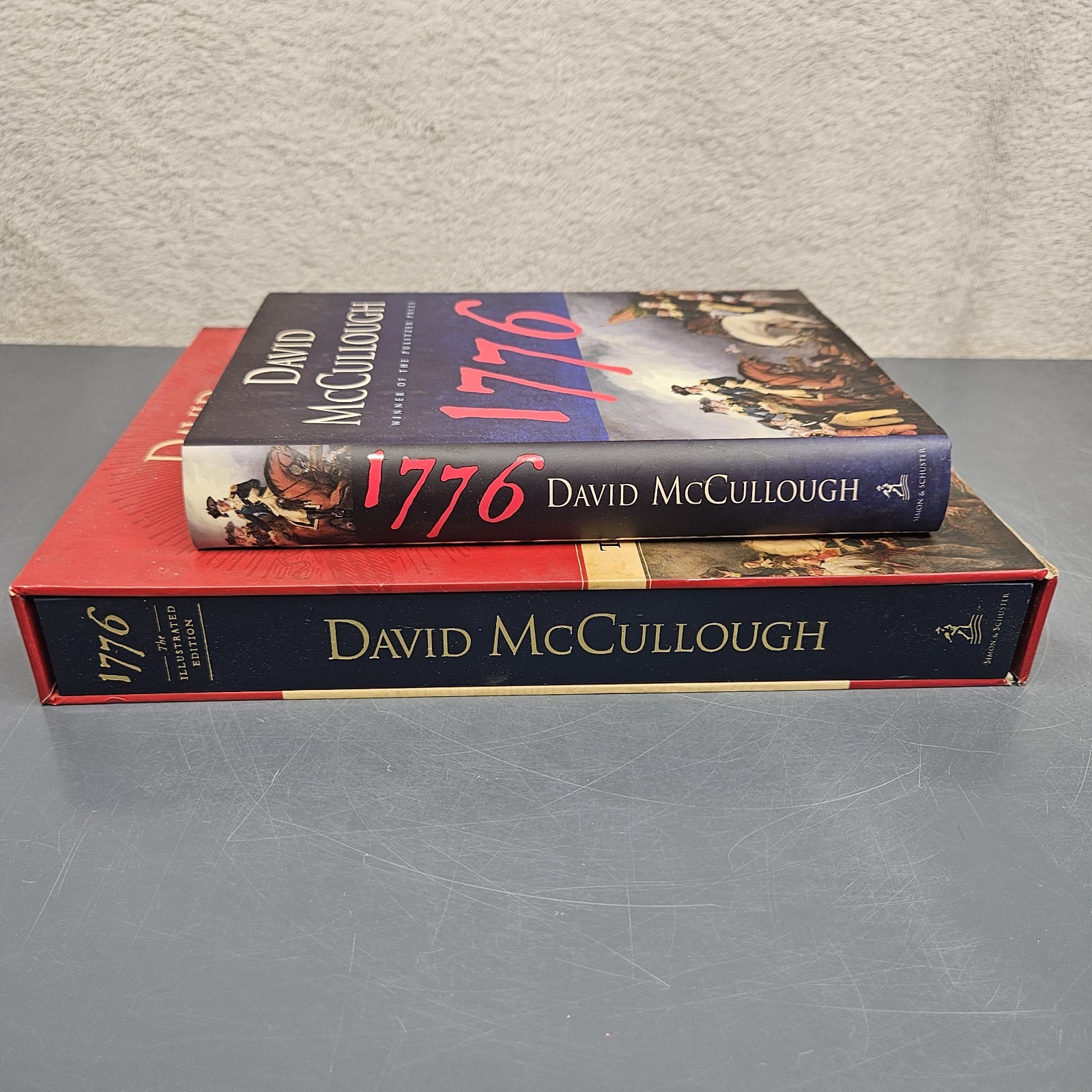 1776 David McCullough The Illustrated Edition & HC Maps Letters Artwork History