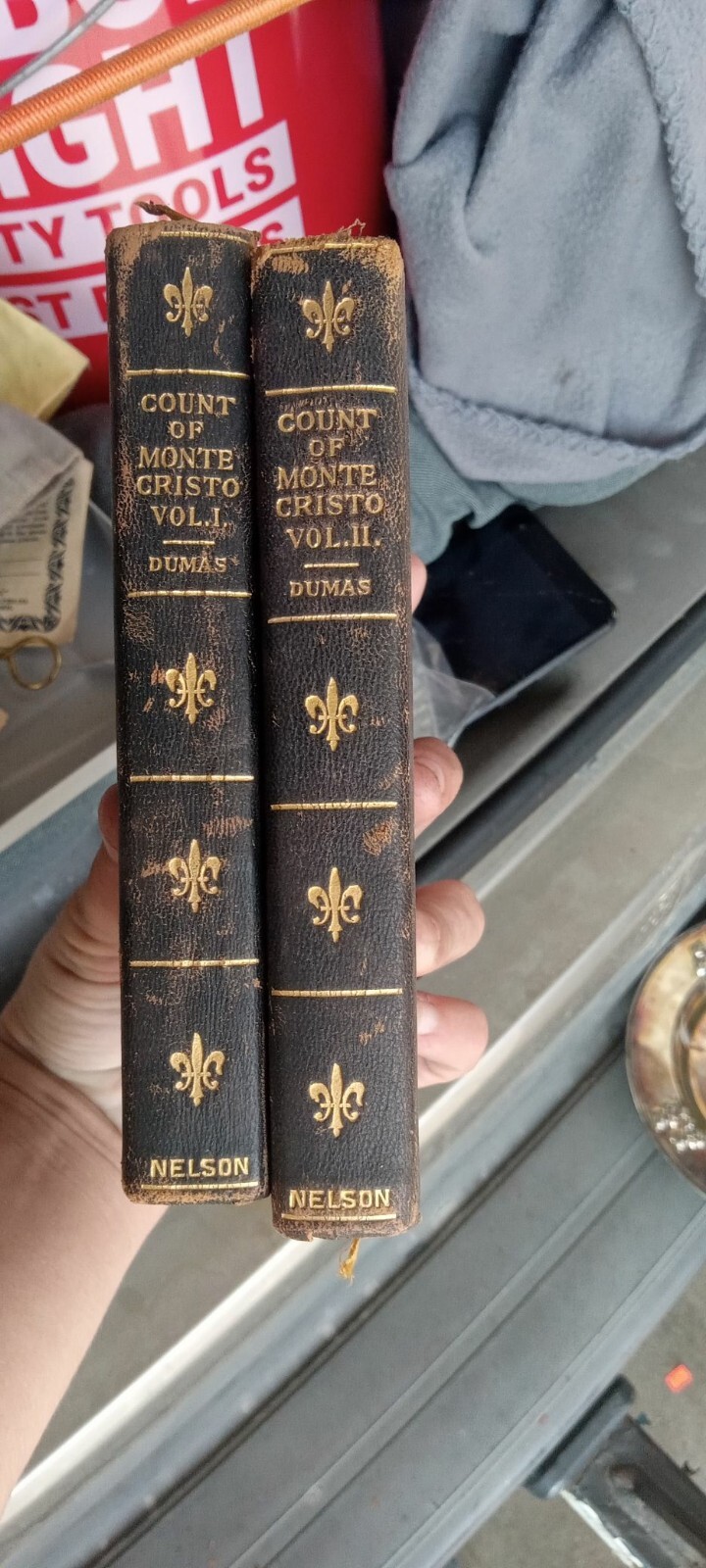 the count of monte cristo Volumes 1 And 2