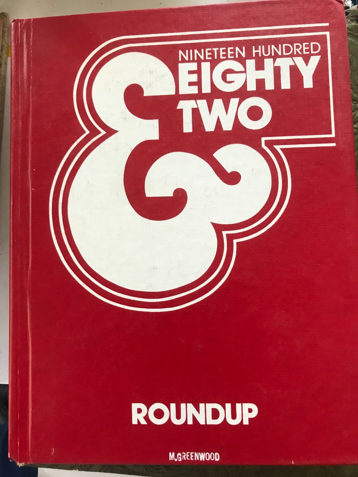 1982 The Round-Up Crockett Junior High School Yearbook, Odessa, Texas