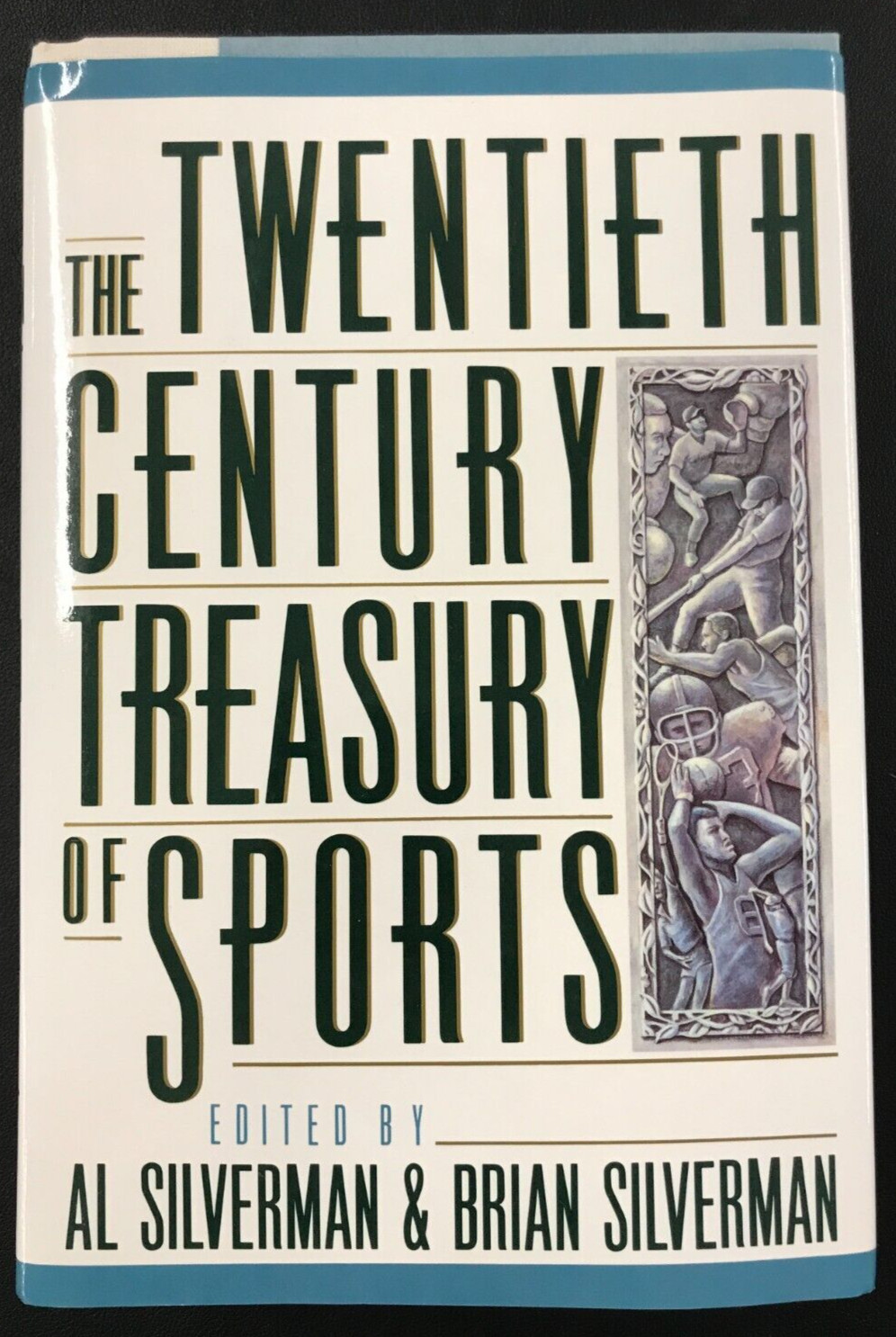 1992 “The Twentieth Century Treasury Of Sports” BOOK Al & Brian Silverman VTG!
