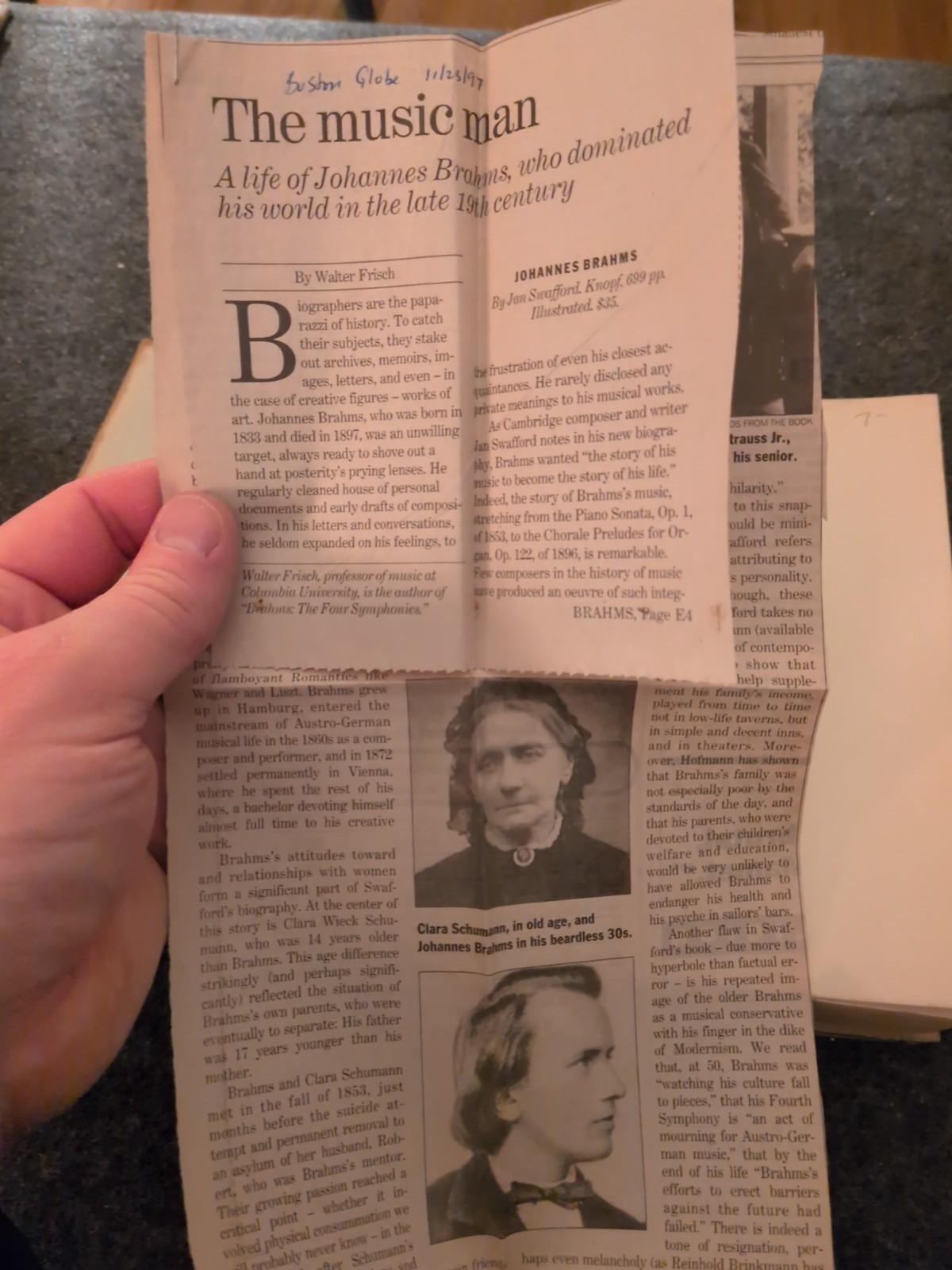 From Grieg To Brahms By Danile Gregory Mason 1927 Hardcover book (T)