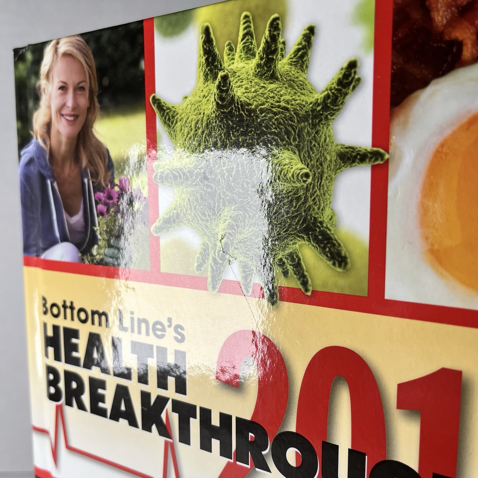 Bottom Line’s Health Breakthroughs 2015 Hardcover Book 370 Pages Like New