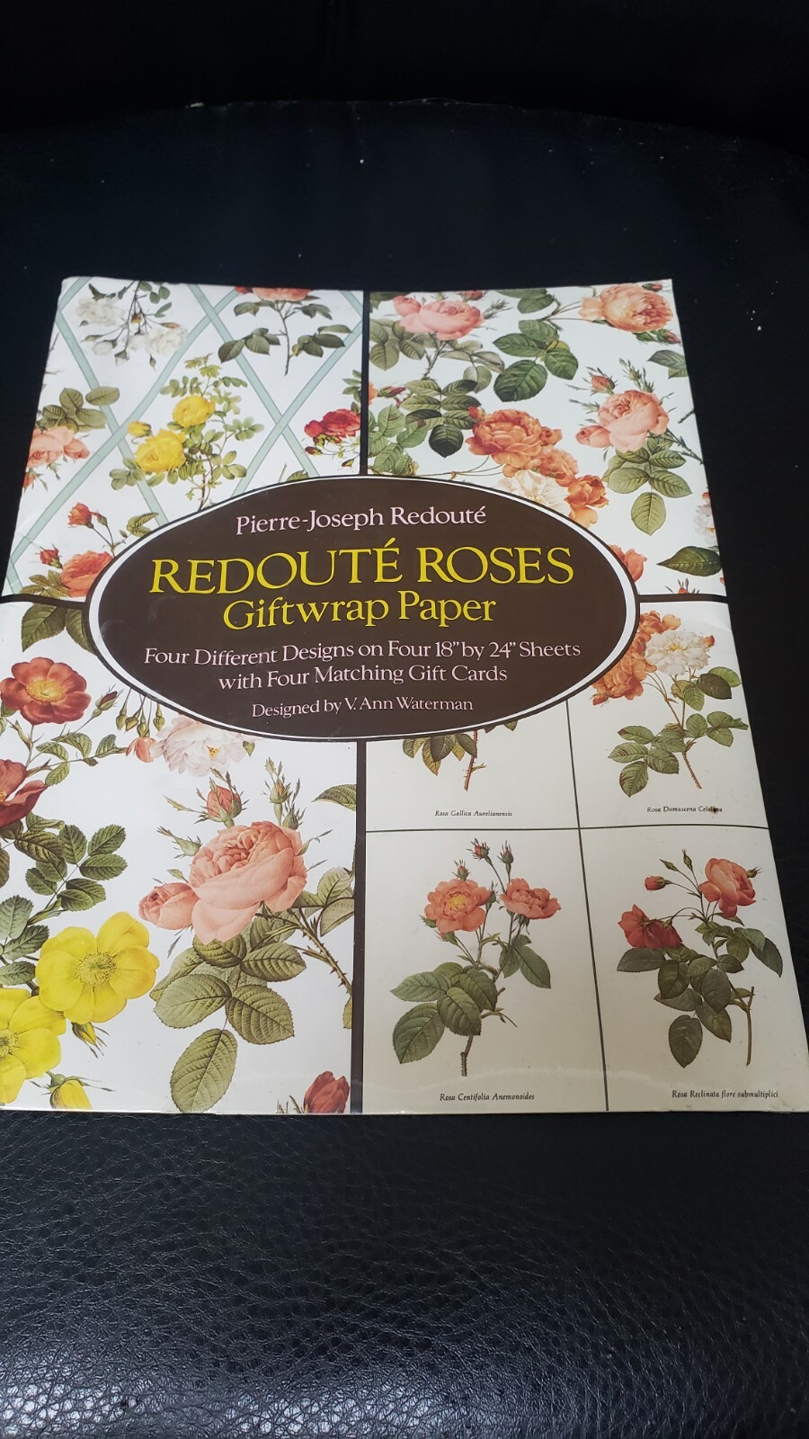 PIERRE JOSEPH REDOUTE ROSES GIFTWRAP PAPER GIFTWRAP