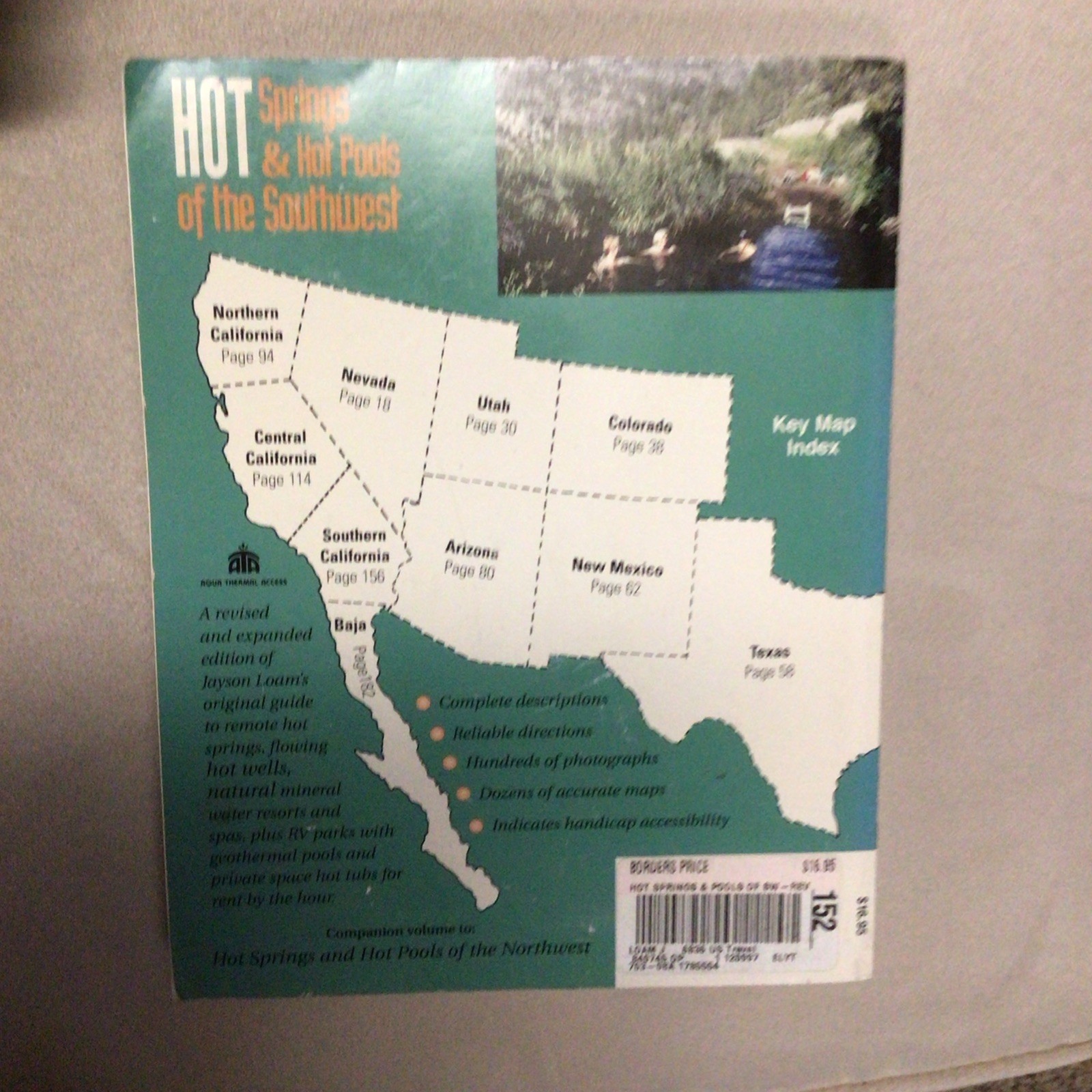 HOT SPRINGS AND HOT POOLS OF THE SOUTHWEST Marjorie Gersh-young