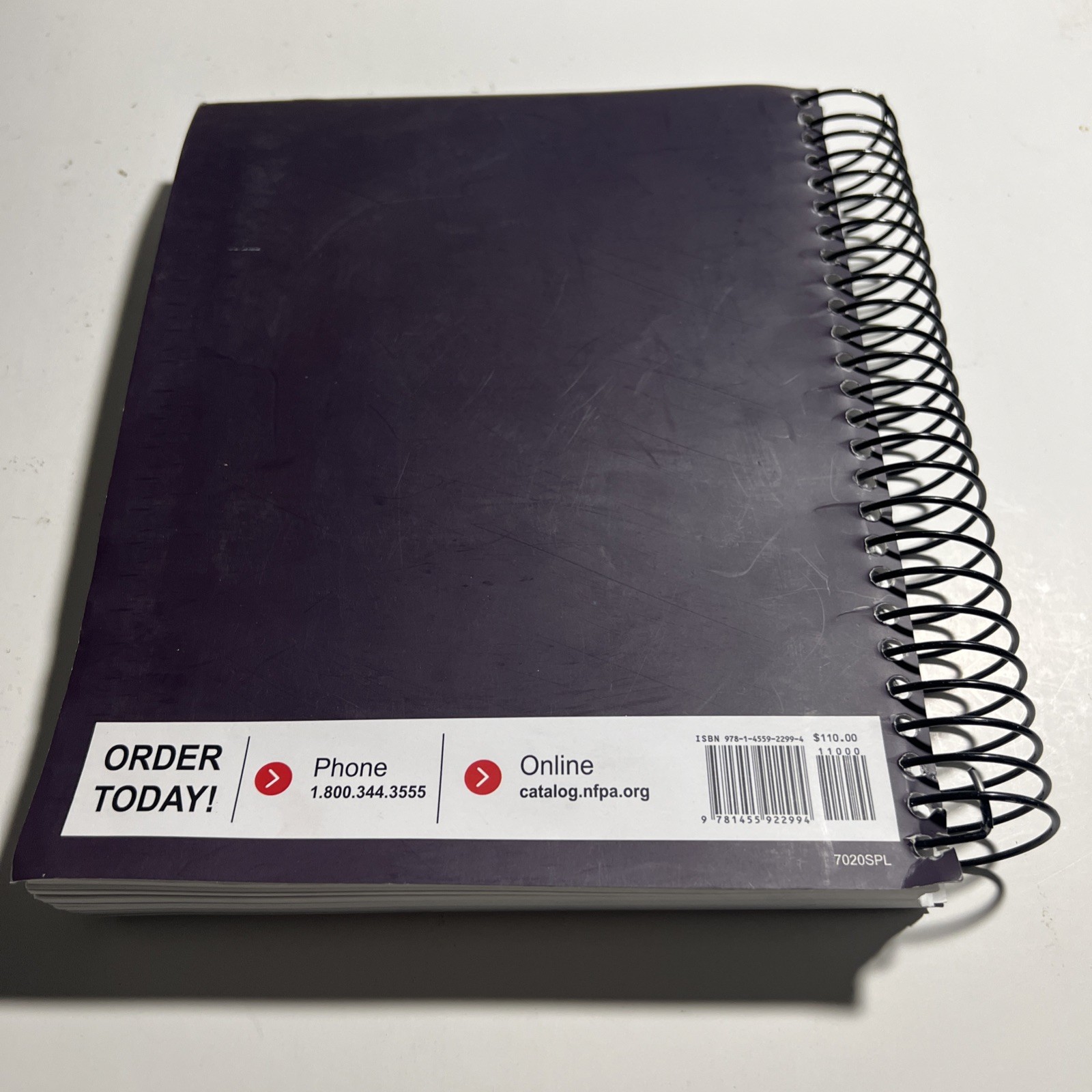 NFPA 70 National Electrical Code NEC 2020 Spiral Bound Book VG