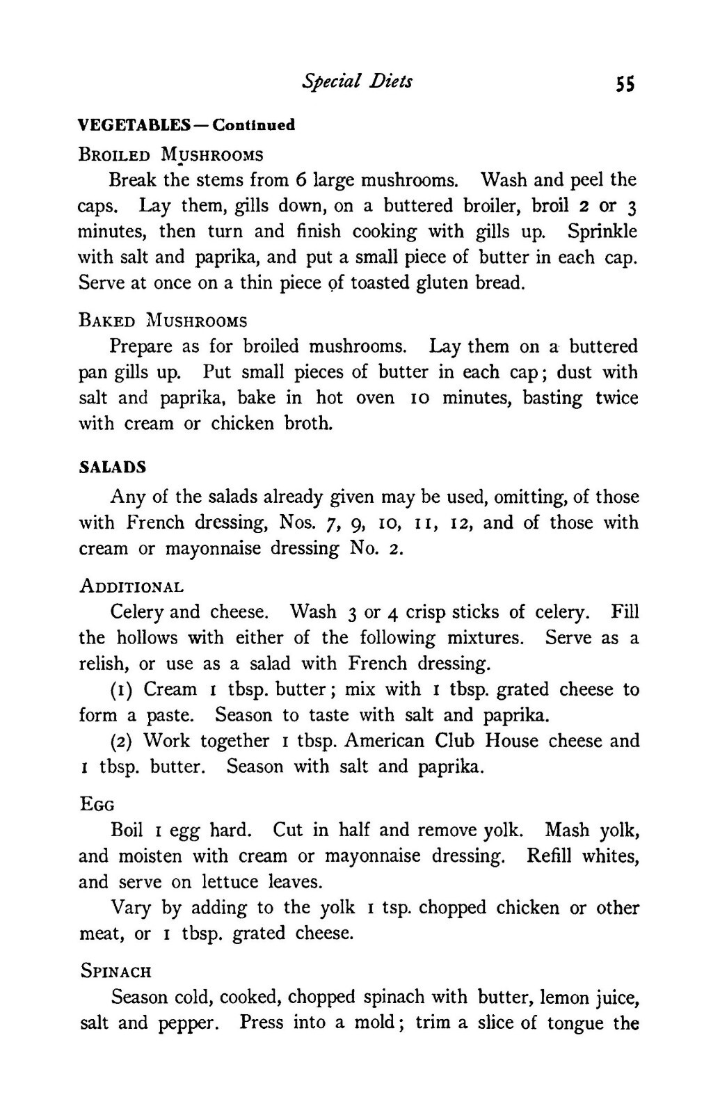1911 A Cook Book For Nurses Vintage Cook Book 80 Pages