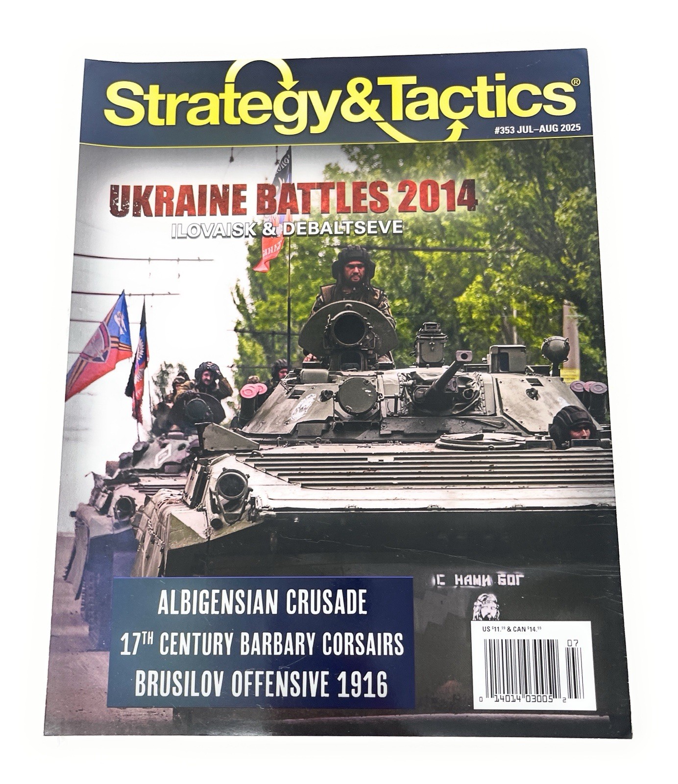 Strategy & Tactics #353 Ukraine Battles 2014 July August 2025 Made In The US NEW