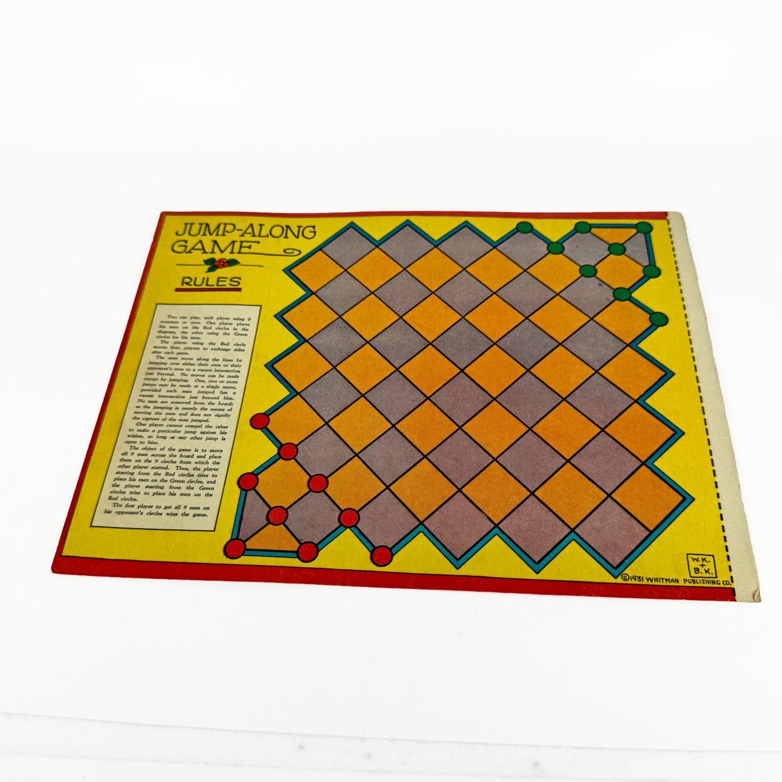 Ready to Play Games 1931 Whitman Publishing Vintage