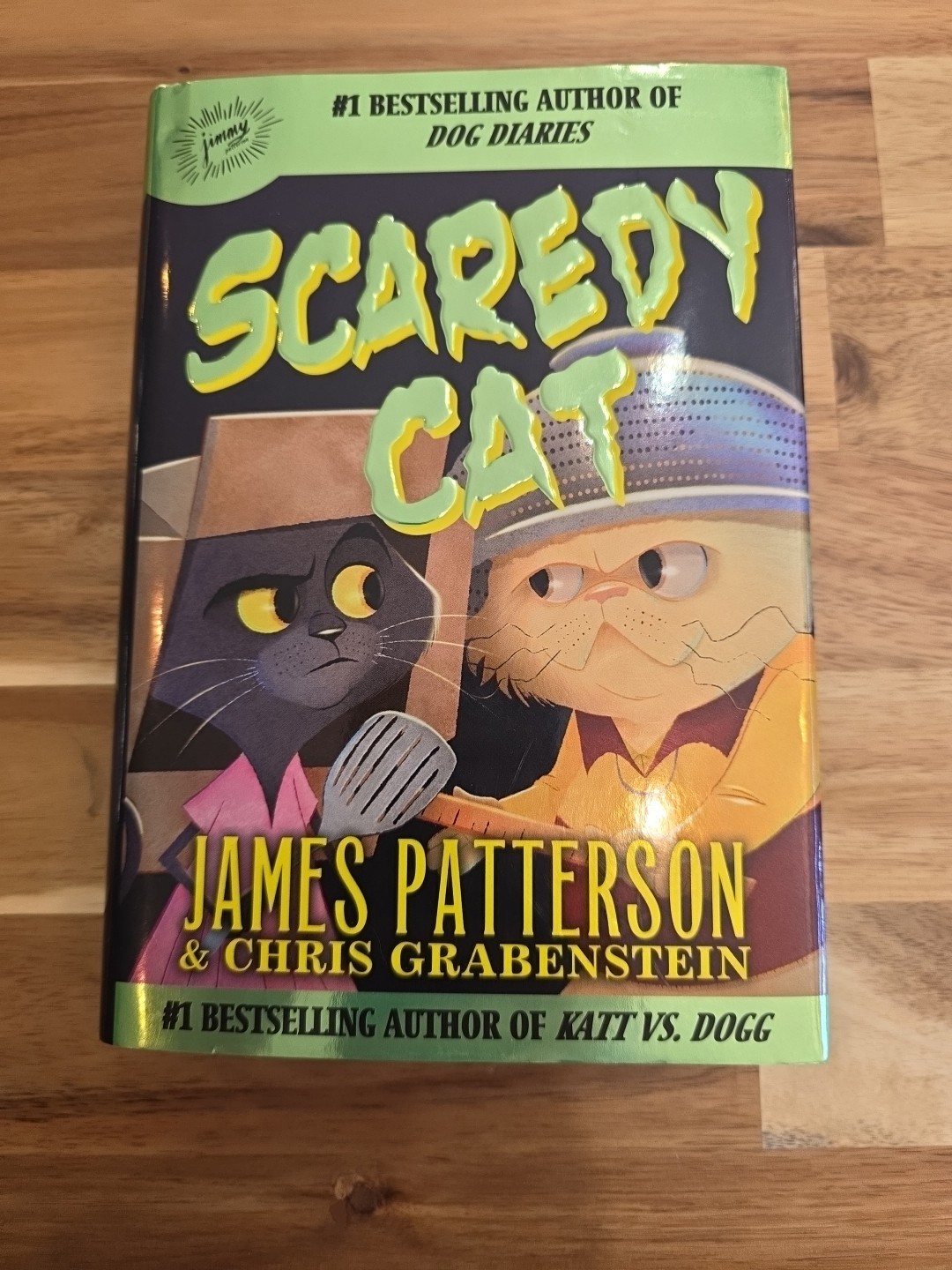 Scaredy Cat by Chris Grabenstein and James Patterson (2021, Hardcover) 1st