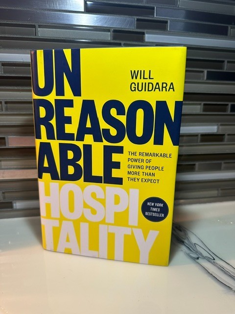 Unreasonable Hospitality by Will Guidara Hardcover Hospitality 2020s