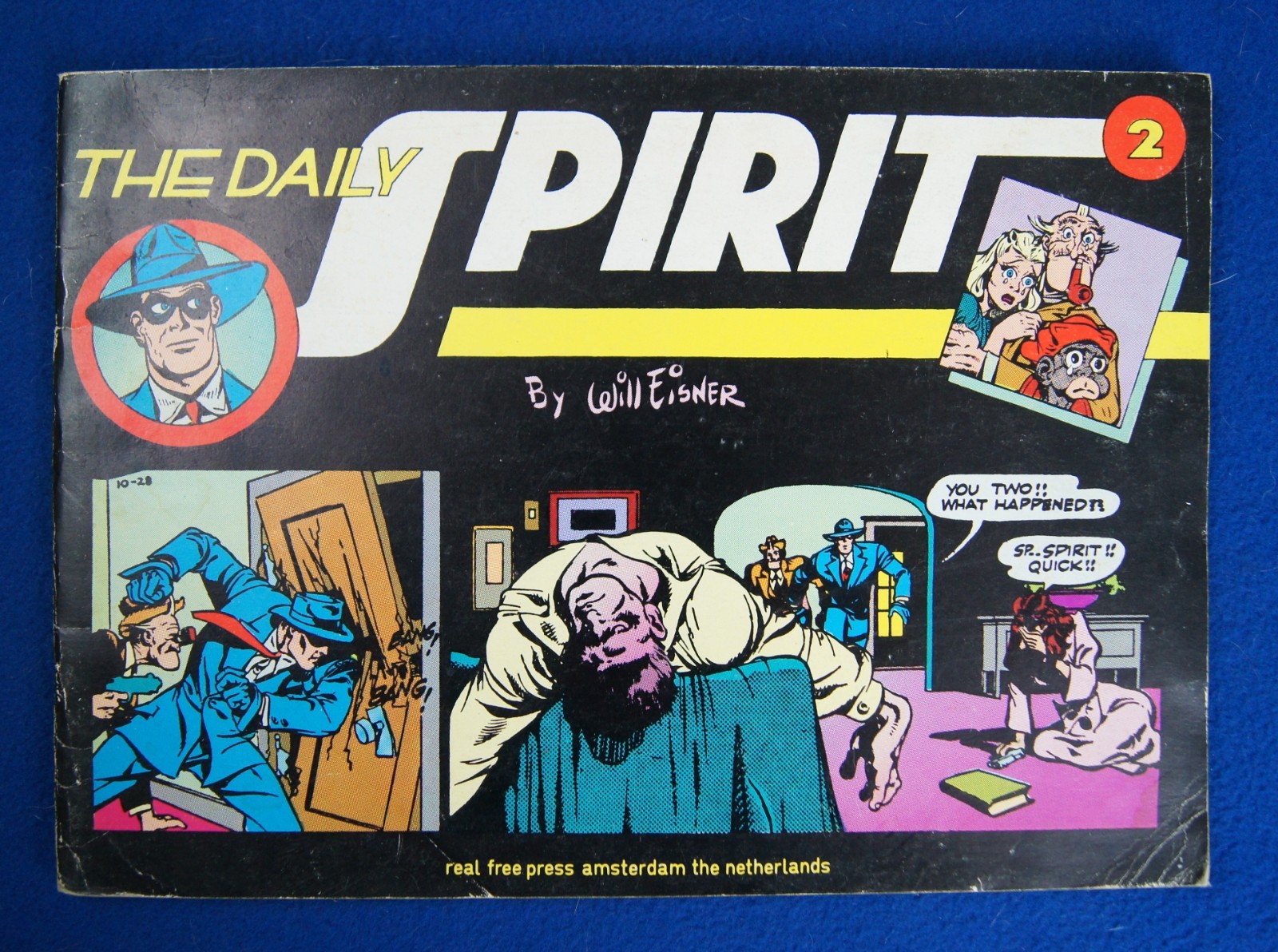 1975 The Daily SPIRIT 2 By Will Eisner Real Free Press Dutch