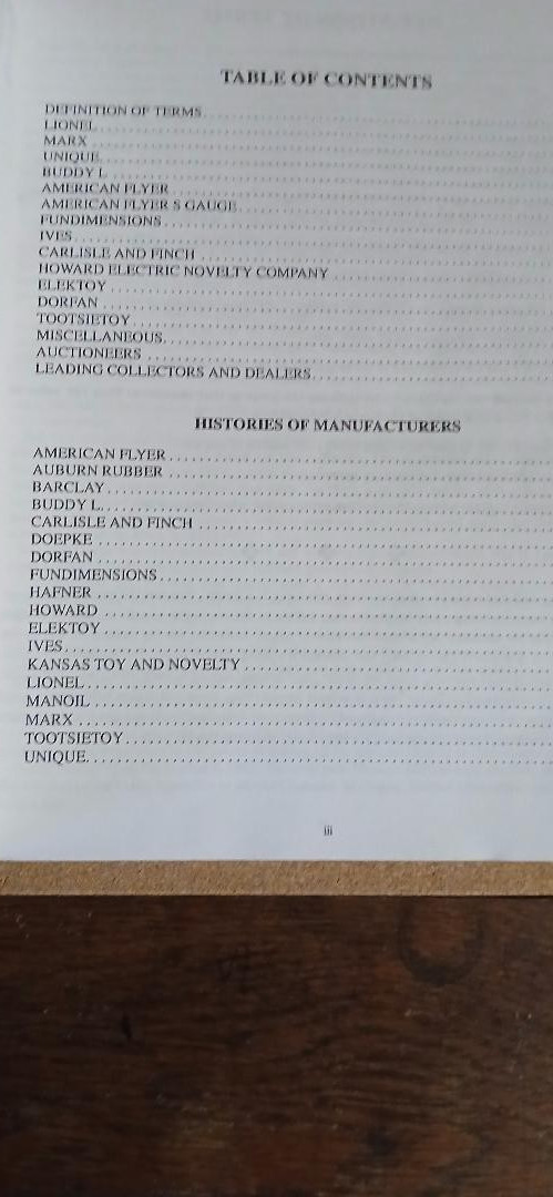 Collecting Toy Trains: Identification and Value Guide – Hobbies