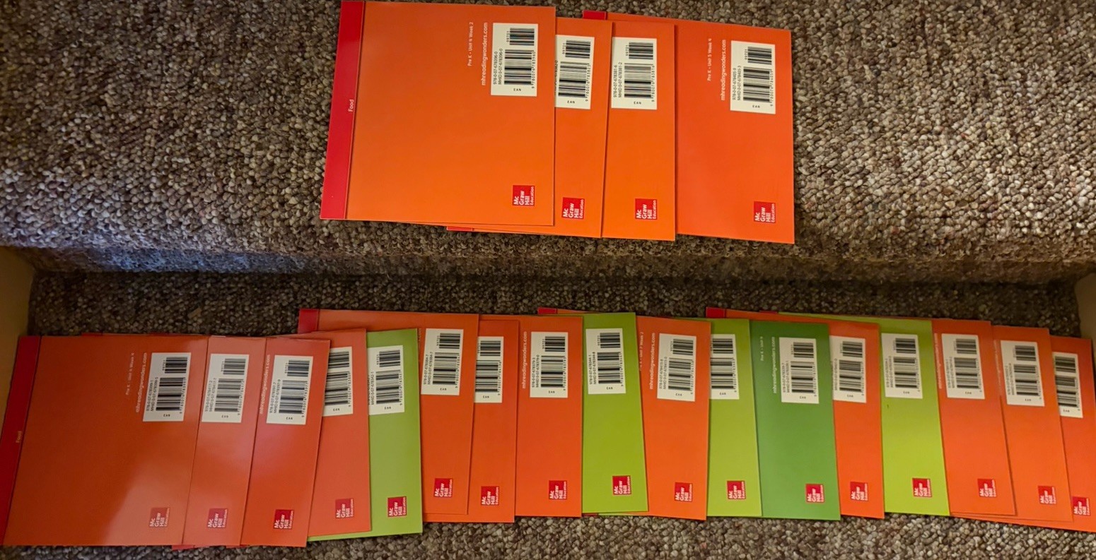 McGraw Hill Reading Wonders Pre-K (set of 21)