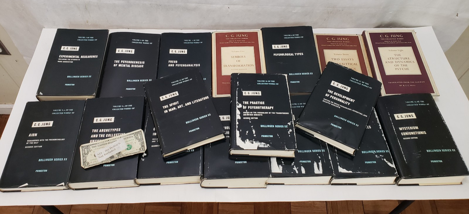 Collected Works of C.G. Jung – Partial Vintage Set Volumes 2 thru 17 — READ