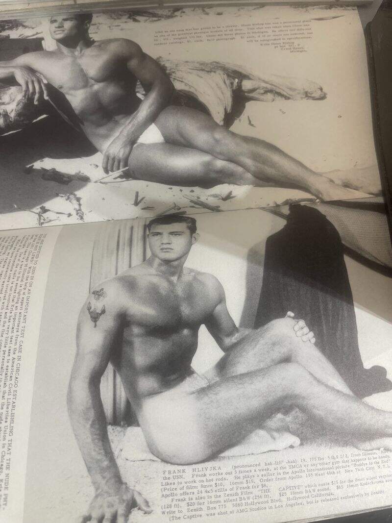 PHYSIQUE PICTORIAL MAGAZINES VOL.8 NO.4-1958 UN-CIRCULATED !!