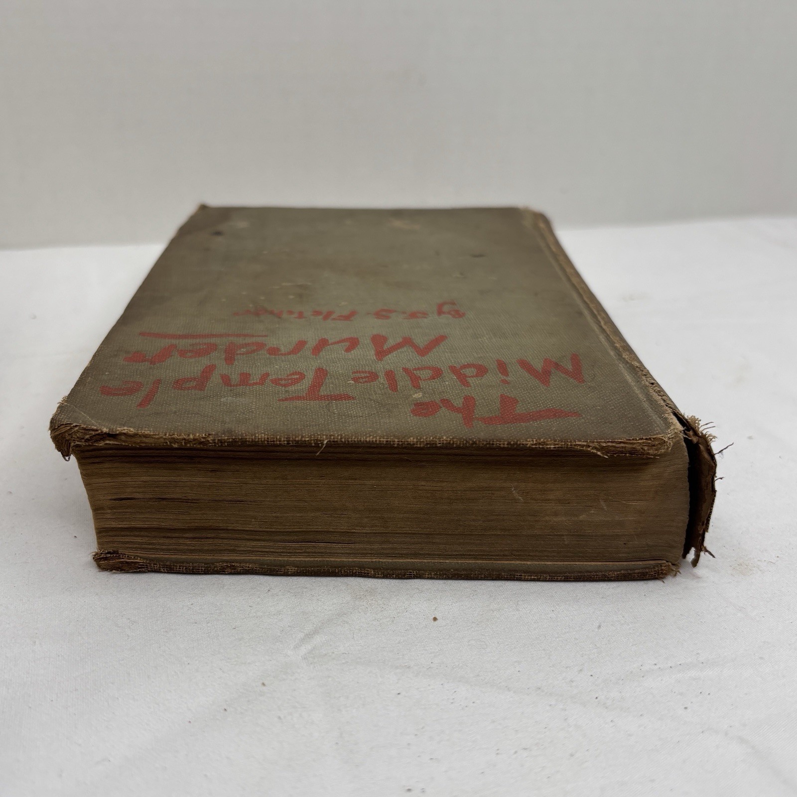 The Middle Temple Murder by J.S. Fletcher 1922 Vintage Book