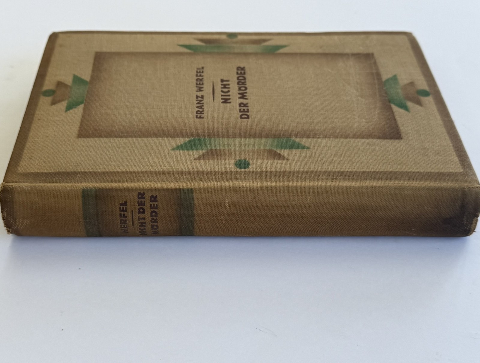 Franz Werfel Inscribed SIGNED in Vienna Nicht der Mörder 1922 Kurt Wolff German