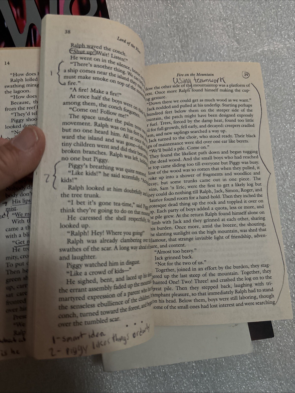 Lot of 5 Dystopian mass market pocket sized paperback books (one is underlined)