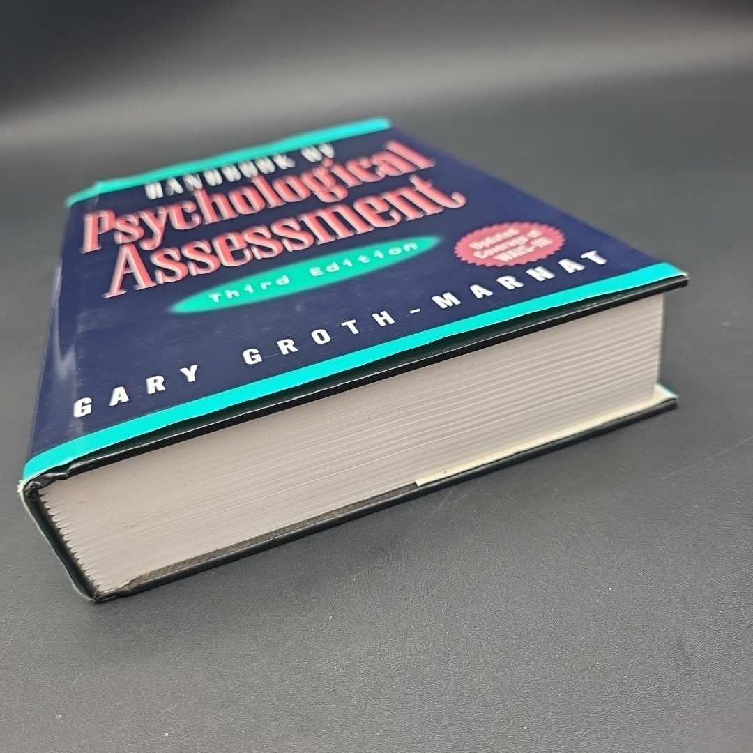 Handbook of Psychological Assessment 3rd Edition By Groth-Marnat, Gary & J Wiley