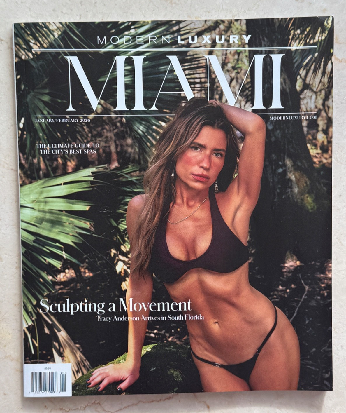 MODERN LUXURY MIAMI MAGAZINE JAN/FEB 2026 Wellness Winter Sports TRACY ANDERSON