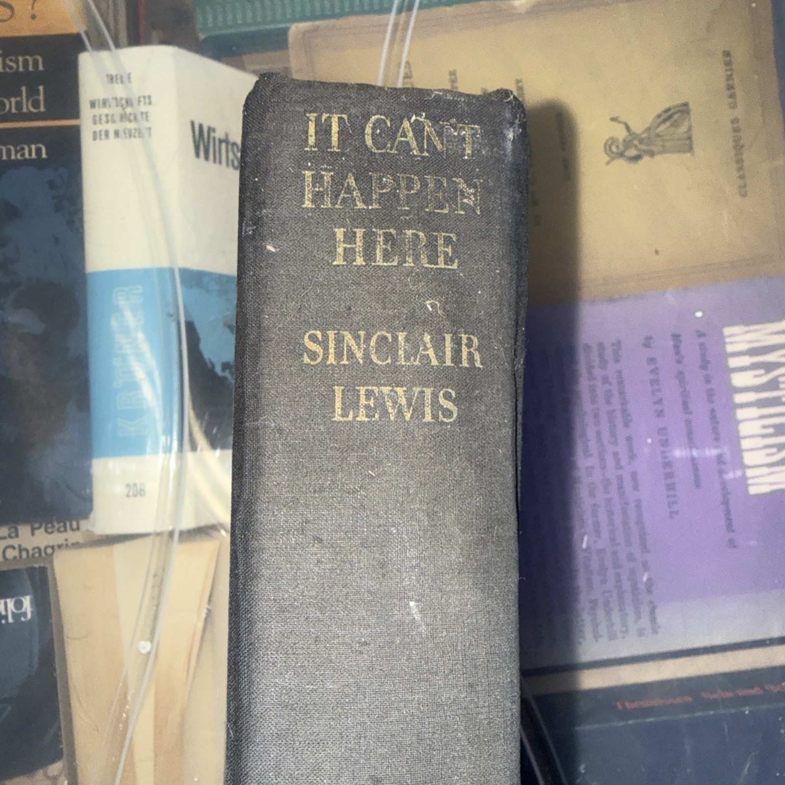 Sinclair Lewis IT CAN’T HAPPEN HERE 1935 Sun Dial Press, NY Hardcover