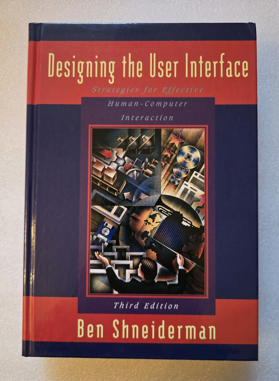Designing the User Interface Third Edition, Hardcover Book By Ben Shneiderman…