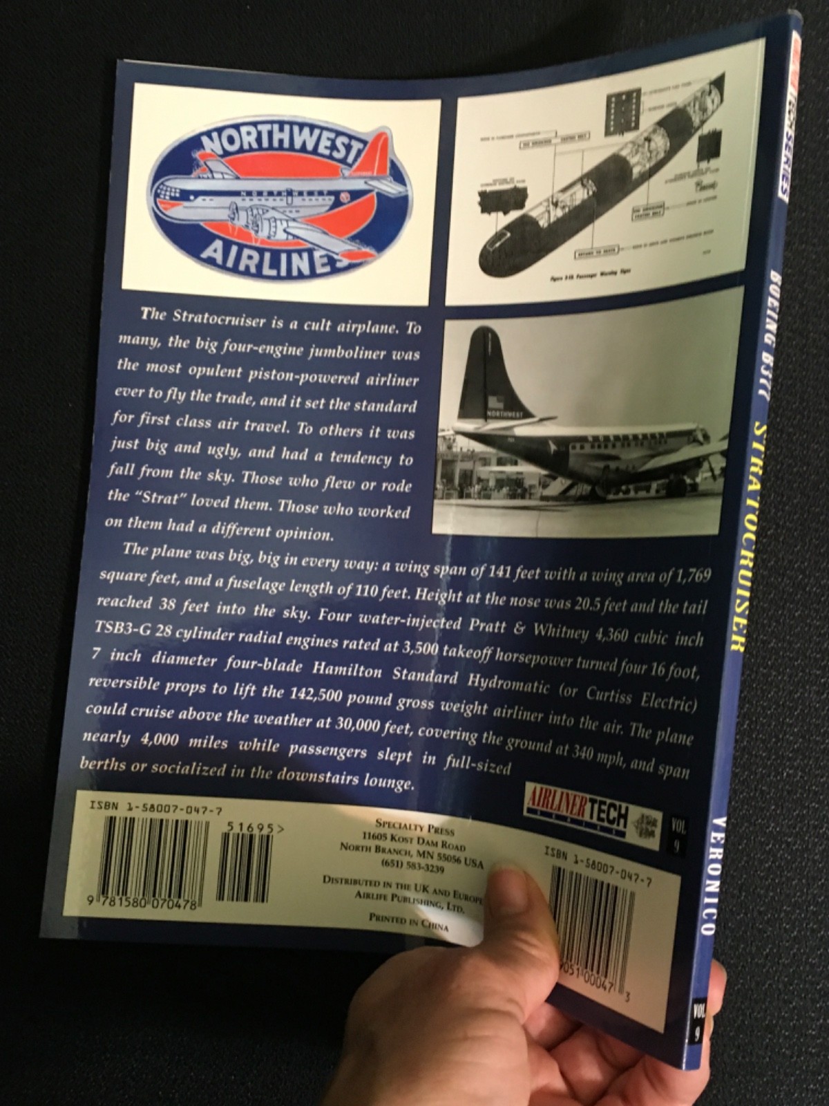 BOEING 377 STRATOCRUISER AirlinerTech Volume 9 Aircraft Nicholas Veronico NEW PB