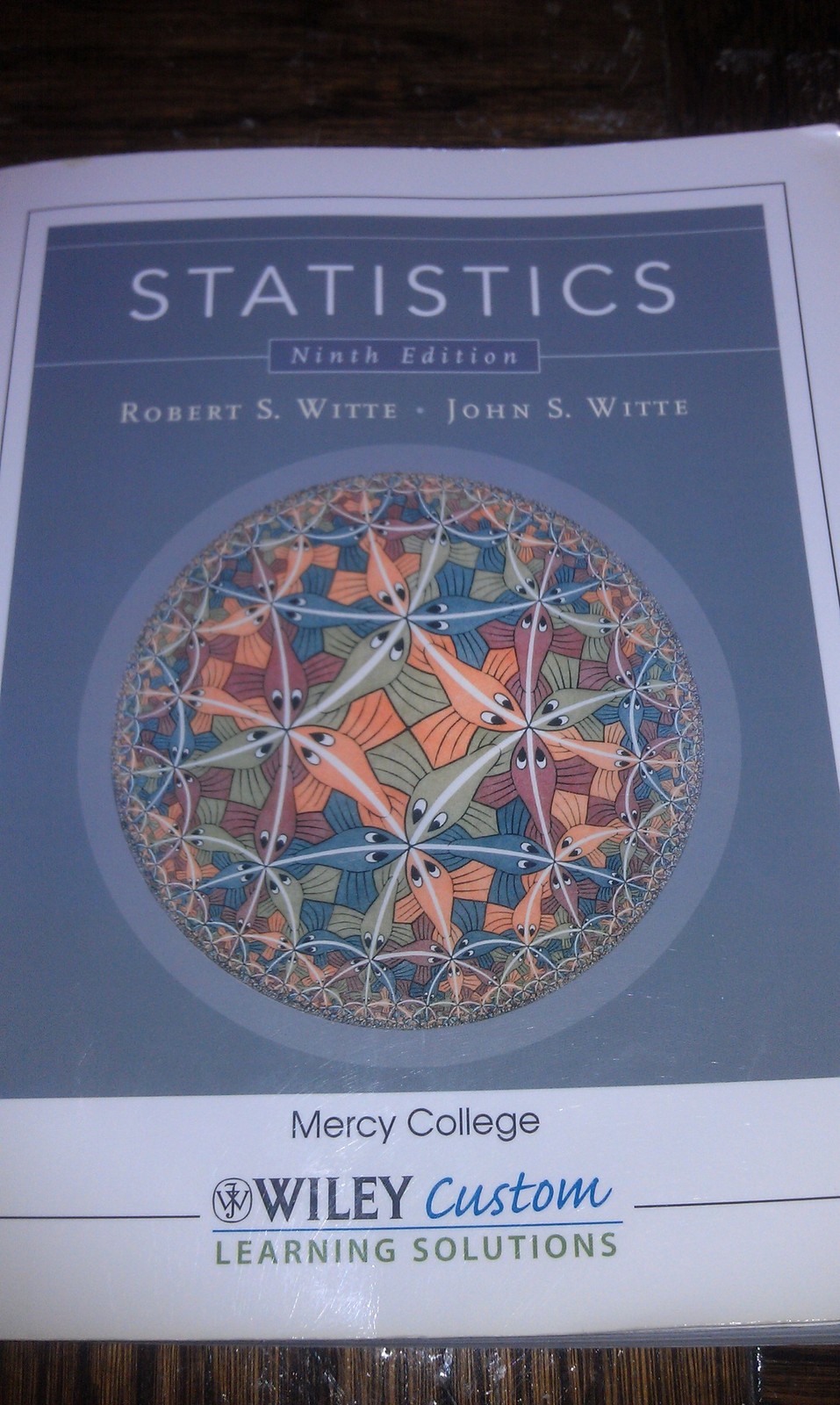 Statistics – hardcover Witte, Robert S.