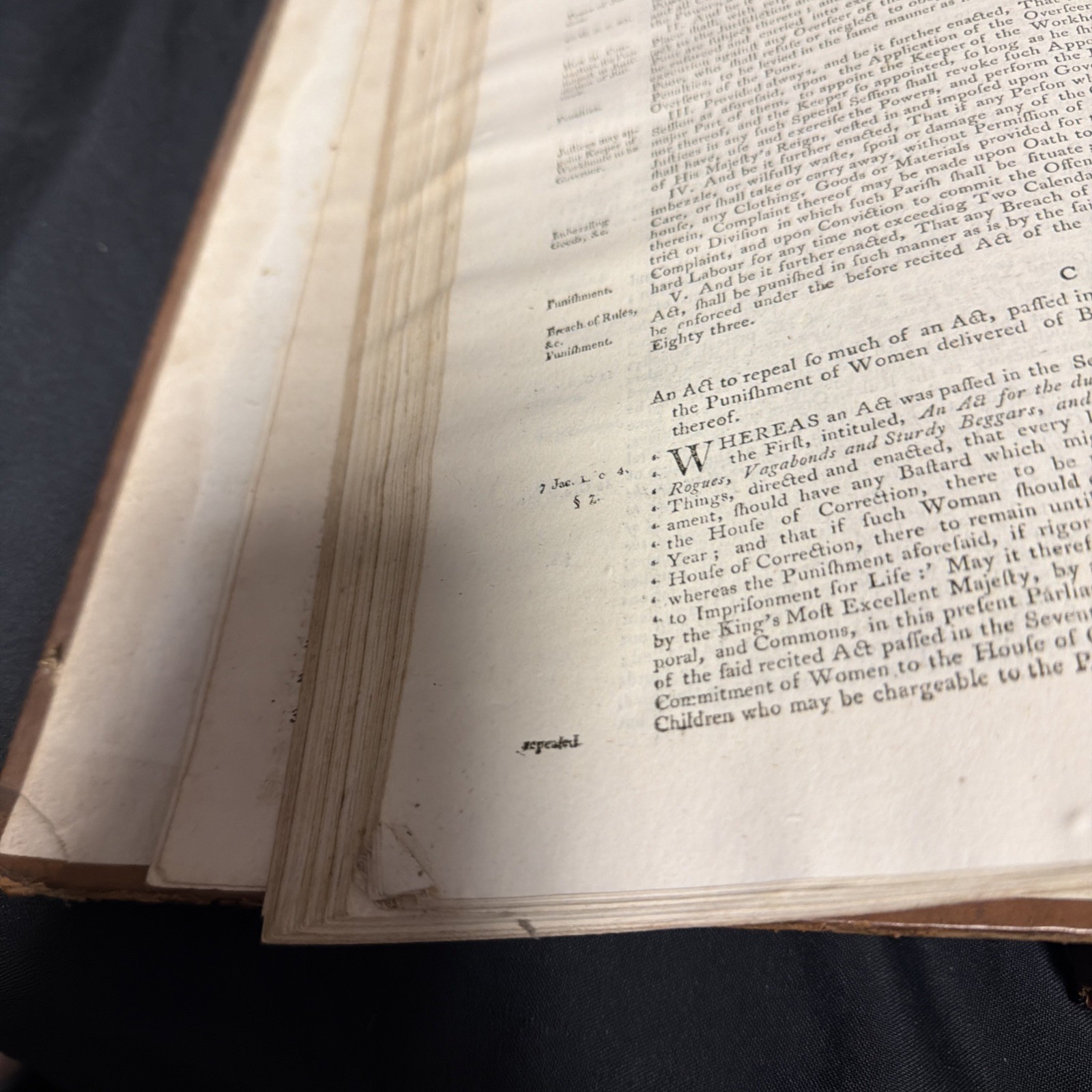The Statutes of United Kingdom George III 1810-1812 Vol 4 huge Book – SKU (1909)