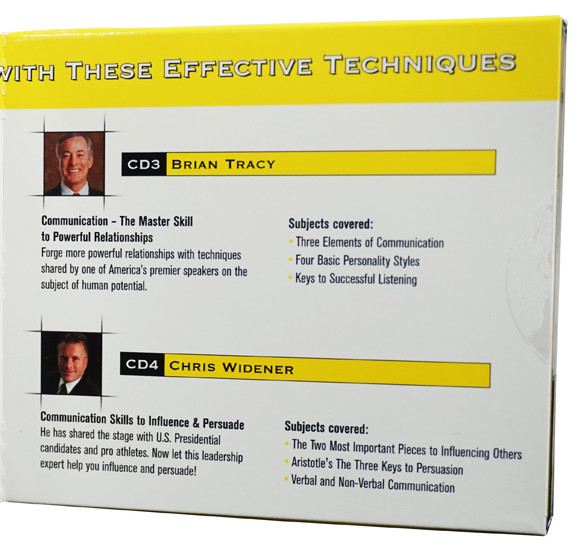 Public Speaking Success on 4 AUDIO CDs ~ Featuring Brian Tracy, Ron White & More