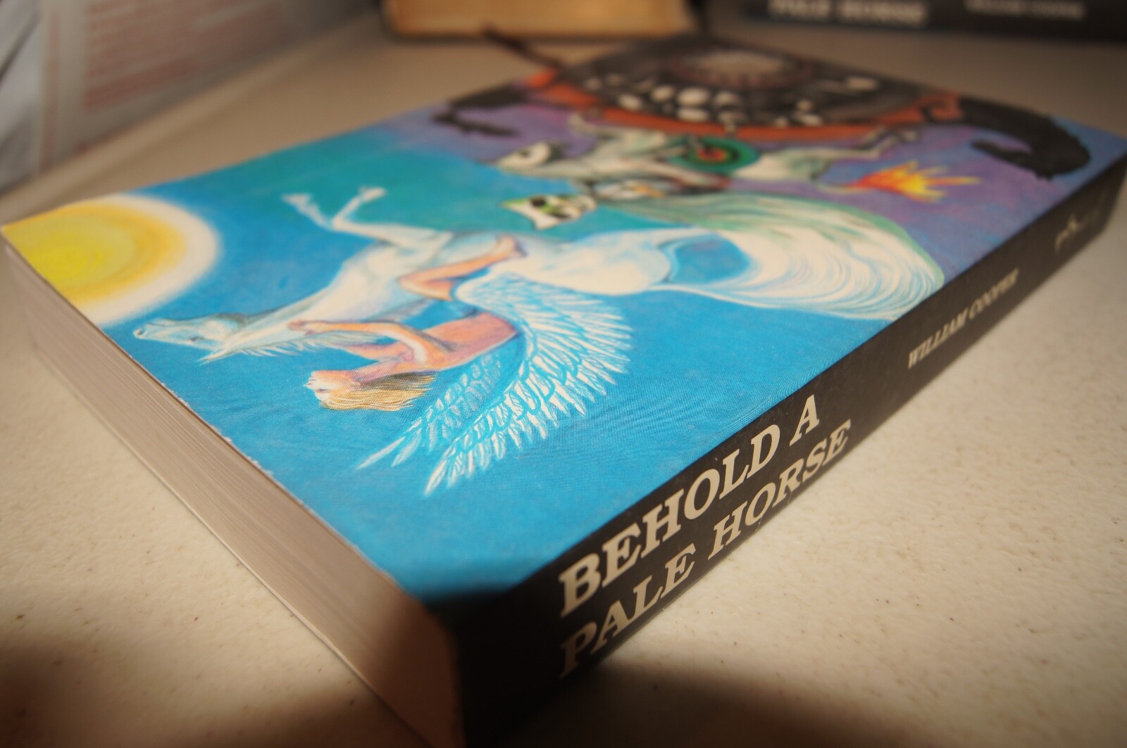 Behold a Pale Horse William Cooper 1991 500p Unrevised Protocols Of Zion CFR NWO