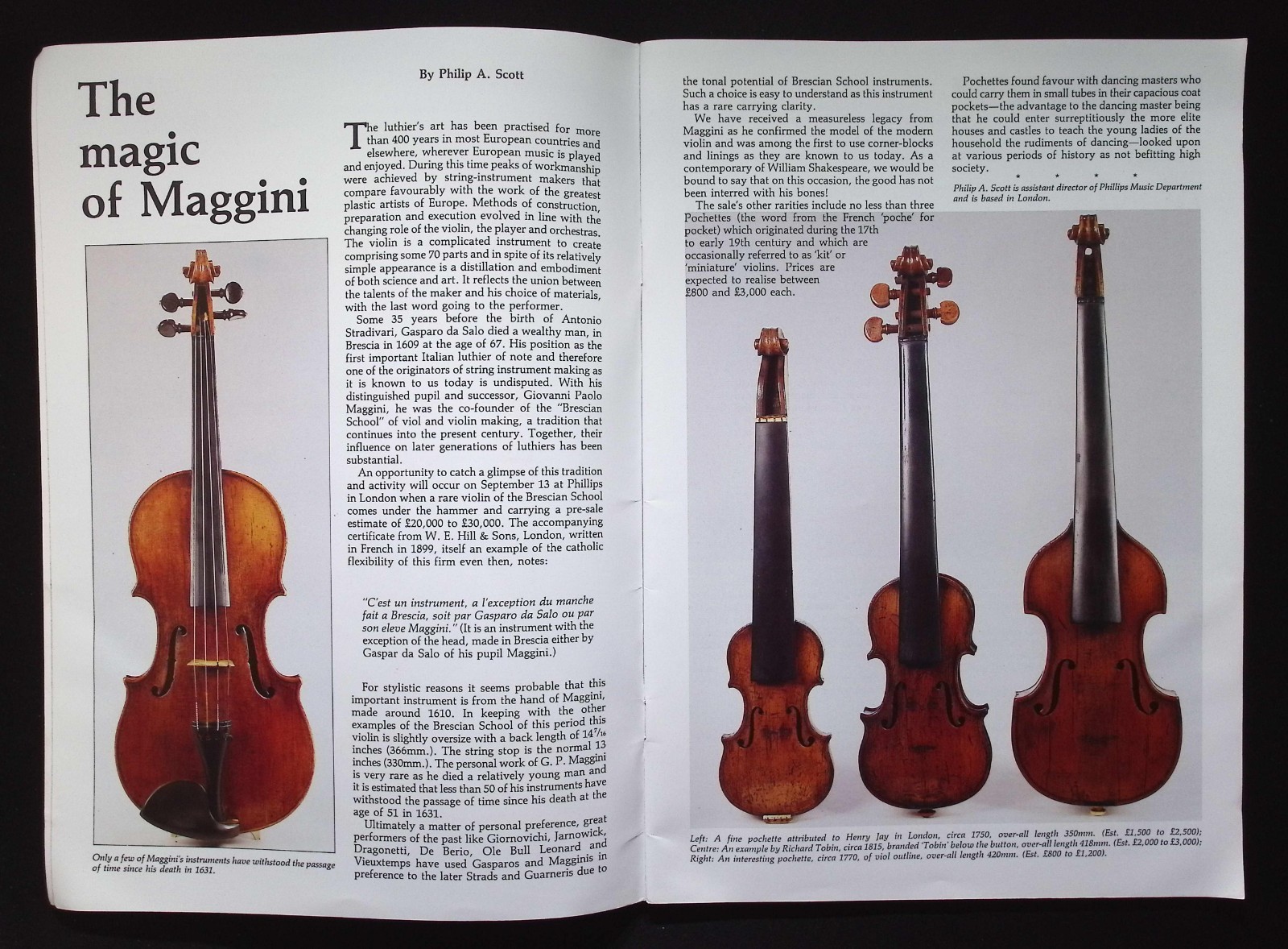 Phillips Auctioneers : Auction Preview Catalogue – September & October 1990